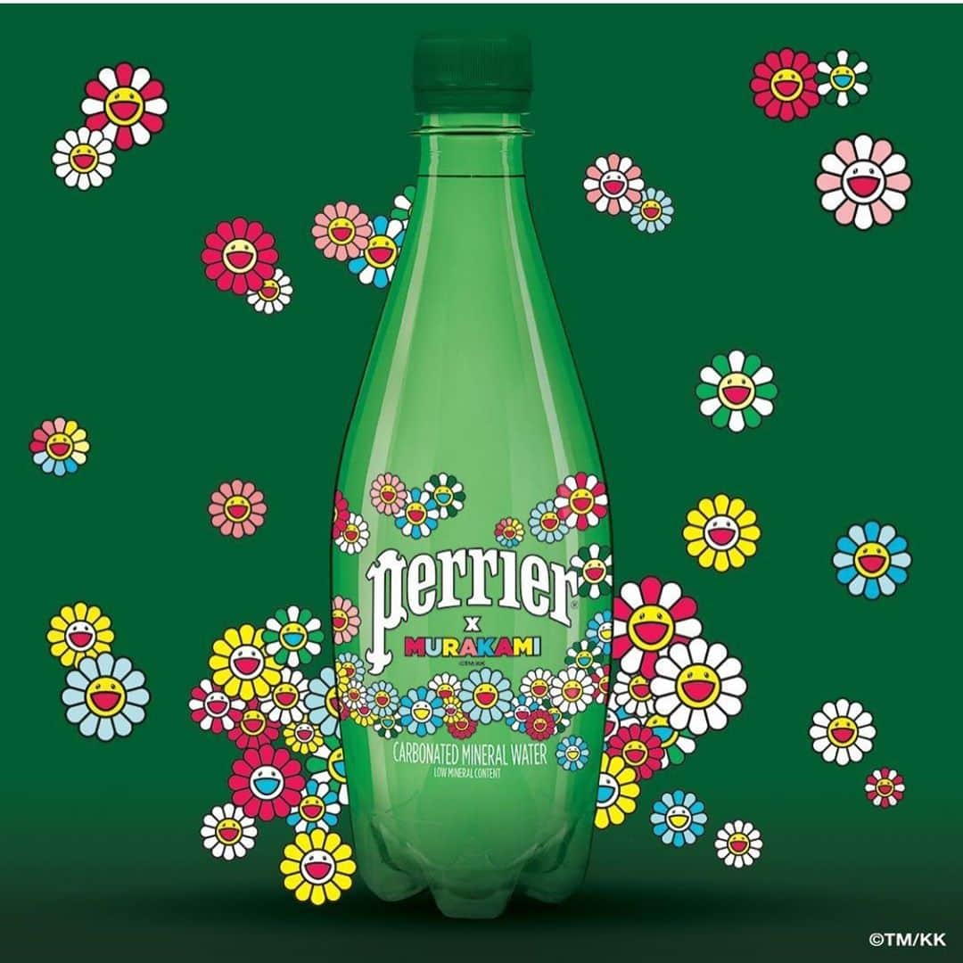 村上隆さんのインスタグラム写真 - (村上隆Instagram)「Green Green Green! Collabo w @perrier」9月24日 0時06分 - takashipom