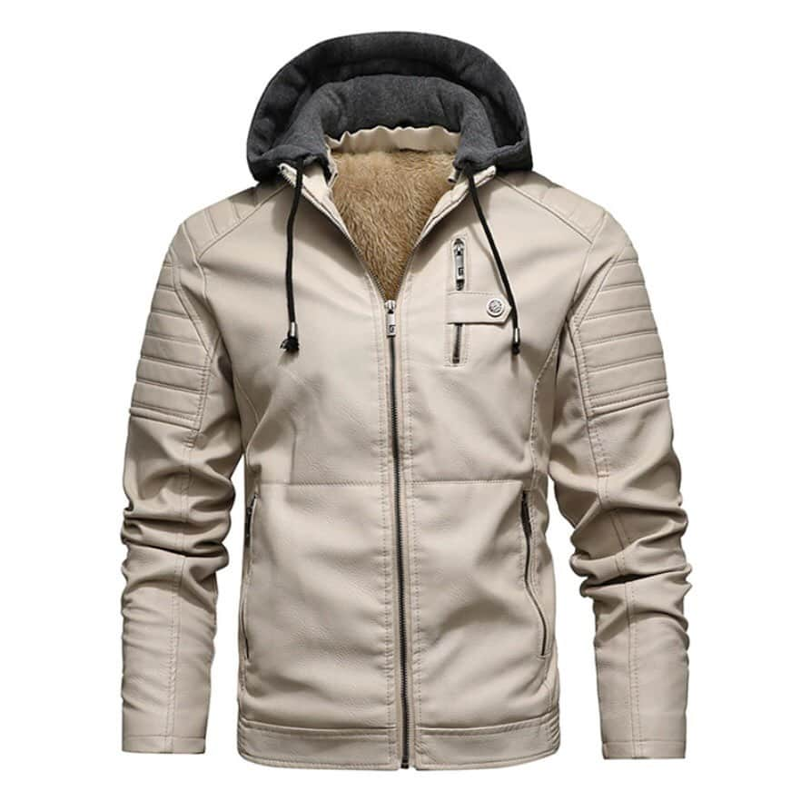 UrbanStoxのインスタグラム：「Keep warm in style this Fall/Winter with this Luxe Hybrid Woollen Hooded Jacket, $89 shipped, available in Cool Beige // Royal Brown // Chocolate // Jet Black only at urbanstox.com 🍂❄️」