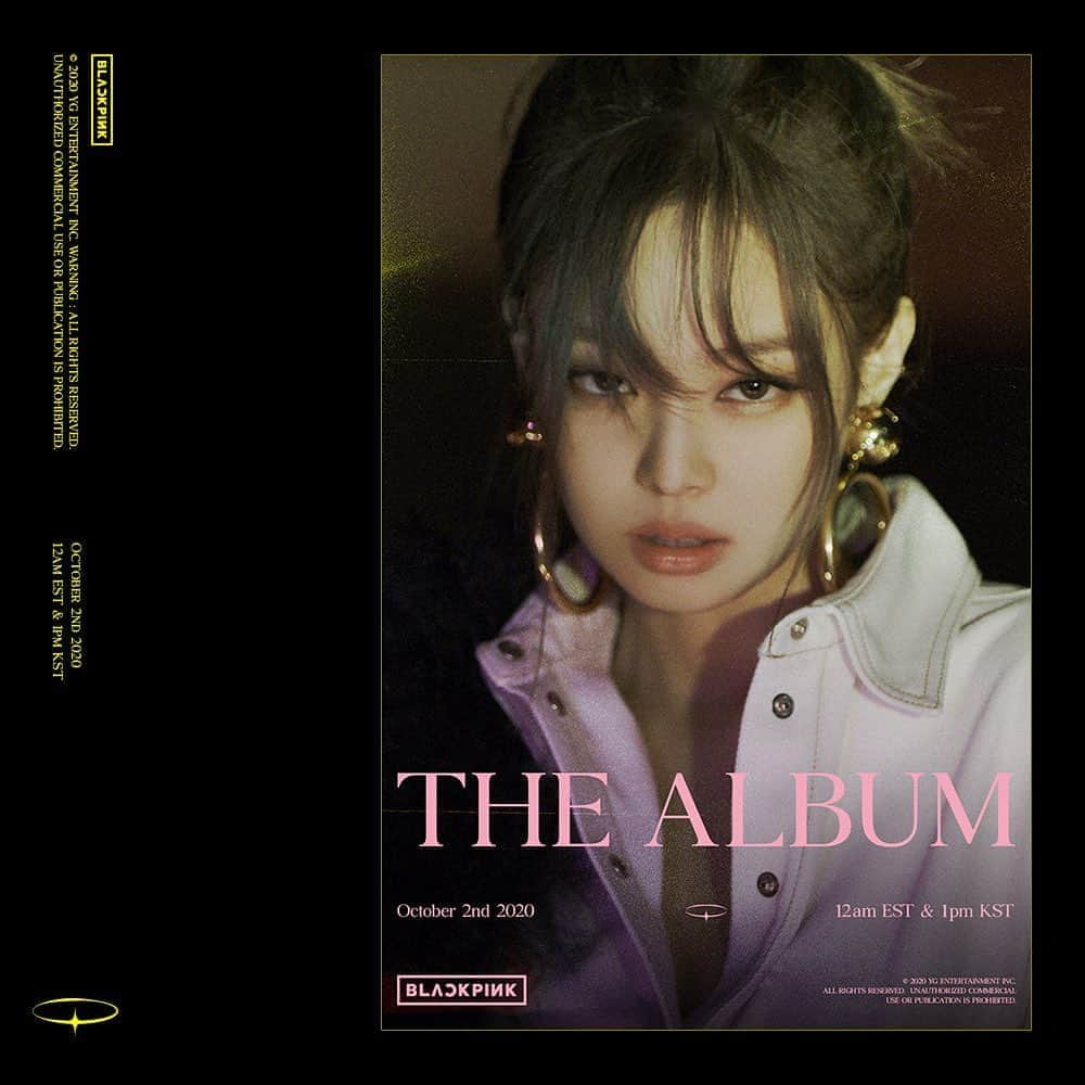 ジェニーさんのインスタグラム写真 - (ジェニーInstagram)「#BLACKPINK #블랙핑크 #JENNIE #제니 #1stFULLALBUM #THEALBUM #TeaserPoster #20201002_12amEST #20201002_1pmKST #Release #YG」9月23日 16時03分 - jennierubyjane