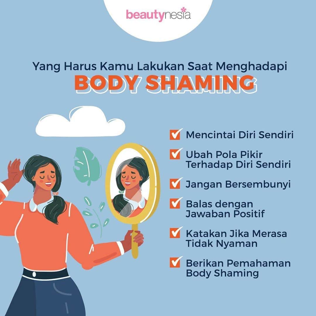 Beauty | Health | Fashionさんのインスタグラム写真 - (Beauty | Health | FashionInstagram)「" Apa kabar ? kurusan ya sekarang "⁣⁣ " Ko gemukan ? gak diet ?" ⁣⁣ ⁣⁣ Tanpa sadar kalimat ini bisa menyakiti perasaan lho. Meskipun niatnya untuk mengingatkan tapi gak semua orang bisa menerima komentar seperti itu. Jadi, kalau kamu mengalami atau mendapati komentar tentang dirimu yang bikin kamu gak nyaman, gak ada salahnya untuk lakukan hal-hal ini ya. ⁣⁣ ⁣⁣ Ingat! Setiap orang punya strugglenya masing-masing. So, yuk kita sama-sama saling support untuk lebih mencintai dan menerima diri sendiri. ⁣⁣ ⁣⁣ #BeautynesiID #BodyShaming ##StopBodyShaming #SelfLove #Quotesoftheday」9月23日 16時53分 - beautynesia.id