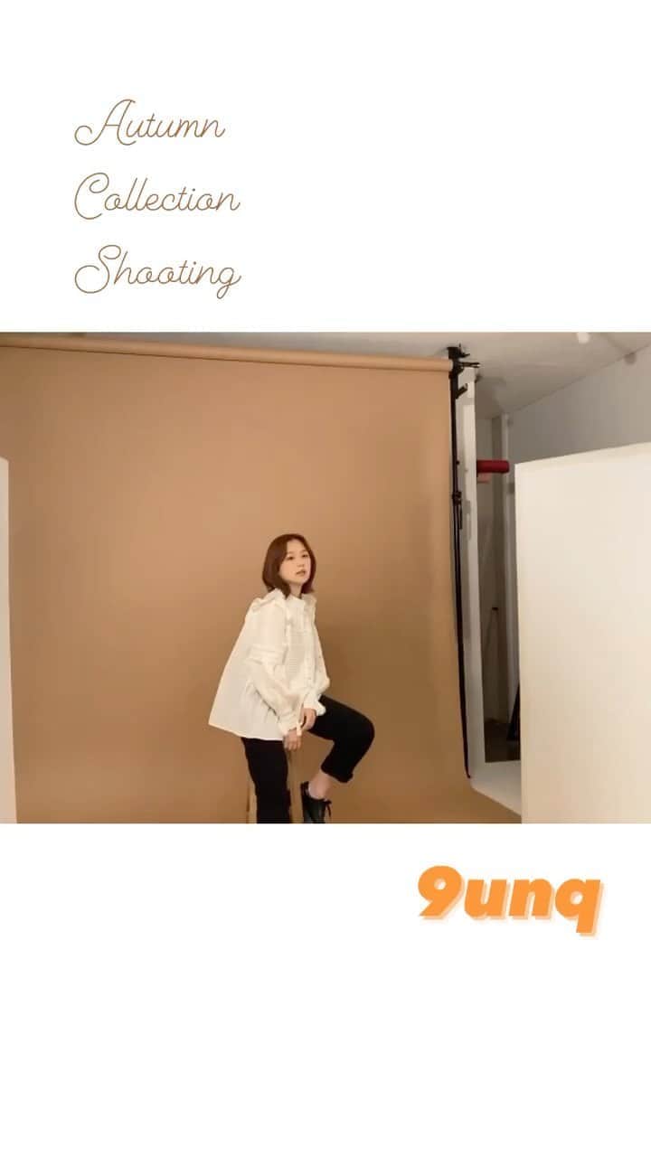ひよんのインスタグラム：「🍁🌼👖 ㅤㅤㅤㅤㅤㅤㅤㅤㅤㅤㅤㅤㅤ @9unq.official 🍁❤️ 撮影風景ちらみせ☺️✨  おめかしクワンピは9/26から発売開始だよ😆👗❤️ ㅤㅤㅤㅤㅤㅤㅤㅤㅤㅤㅤㅤㅤ #9unq #shooting #autumnfashion #autumncollection #꾸안꾸 #가을신상 #가을코디 #촬영 #희영 #クアンク #おめかしクワンピ #ひよん #秋服」