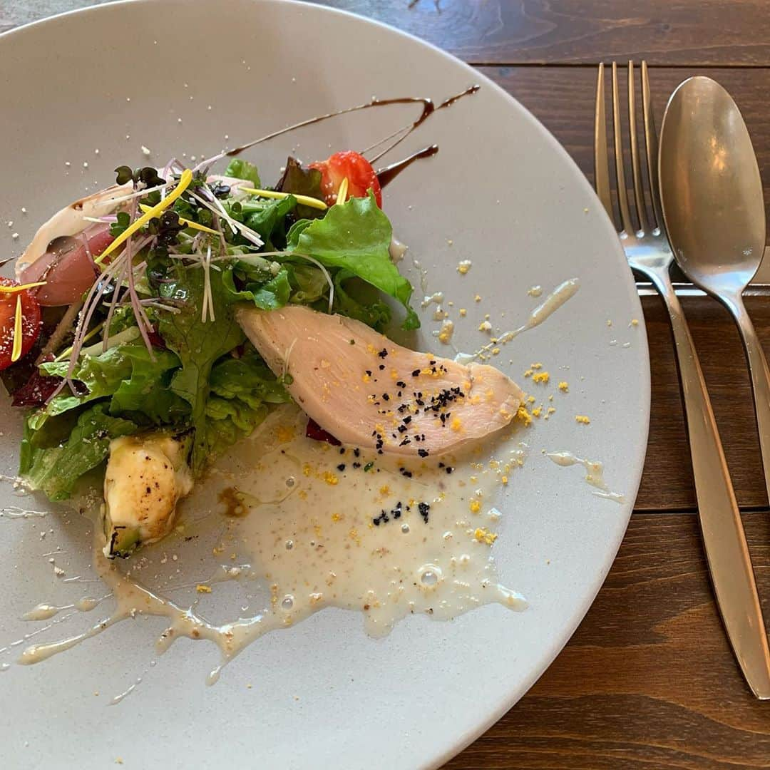 長谷川怜華さんのインスタグラム写真 - (長谷川怜華Instagram)「.. ..  今日のlunchは ハンバーグ♡♡  美味しかったぁぁ♡  #新潟ランチ #新潟グルメ #新潟ハンバーグ  #lunch #food #flaglet   .. ..」9月23日 18時08分 - hasegawa_reika