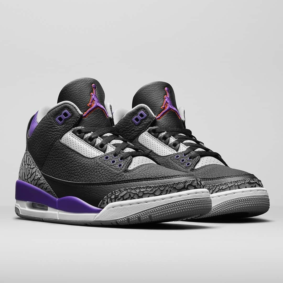 Sneaker Newsさんのインスタグラム写真 - (Sneaker NewsInstagram)「Despite earlier reports of a cancellation, the Air Jordan 3 Retro "Court Purple" will indeed release, but outside of North America only. For a closer look at official images of this upcoming drop, tap the link in our bio.」9月24日 0時32分 - sneakernews