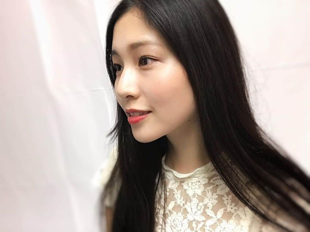 吉田桃華のインスタグラム：「ストーリーズにも上げたけど、 オレンジリップに初挑戦しました🧡  #オレンジリップ #そこまでオレンジじゃないけど #満足嬉しい #メイク楽しいやん」