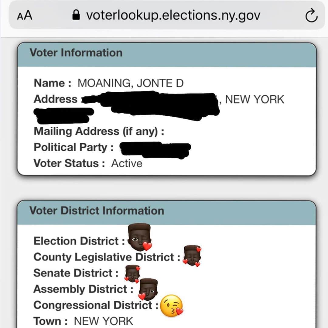 JONTE’さんのインスタグラム写真 - (JONTE’Instagram)「#nonsense , but she’s registered to 🗳! Have you registered? Each state has different ways to keep voter registration lists up-to-date. Most purge, or delete, the names of inactive voters. If you go to vote and find your registration has been purged, you may have to cast a provisional ballot. Checking ahead of time to be sure you are still registered to vote and making any needed changes ensures: Your name, address, and party affiliation are up-to-date Your state didn't purge your registration from its list of eligible voters. If it did, you have time to re-register to vote. You're able to vote You're voting at the correct polling place . IWILLVOTE.COM #thunt #crossdesser #theplayground #translivesmatter #transisbeautiful #okkrrrt」9月23日 19時56分 - hellojonte