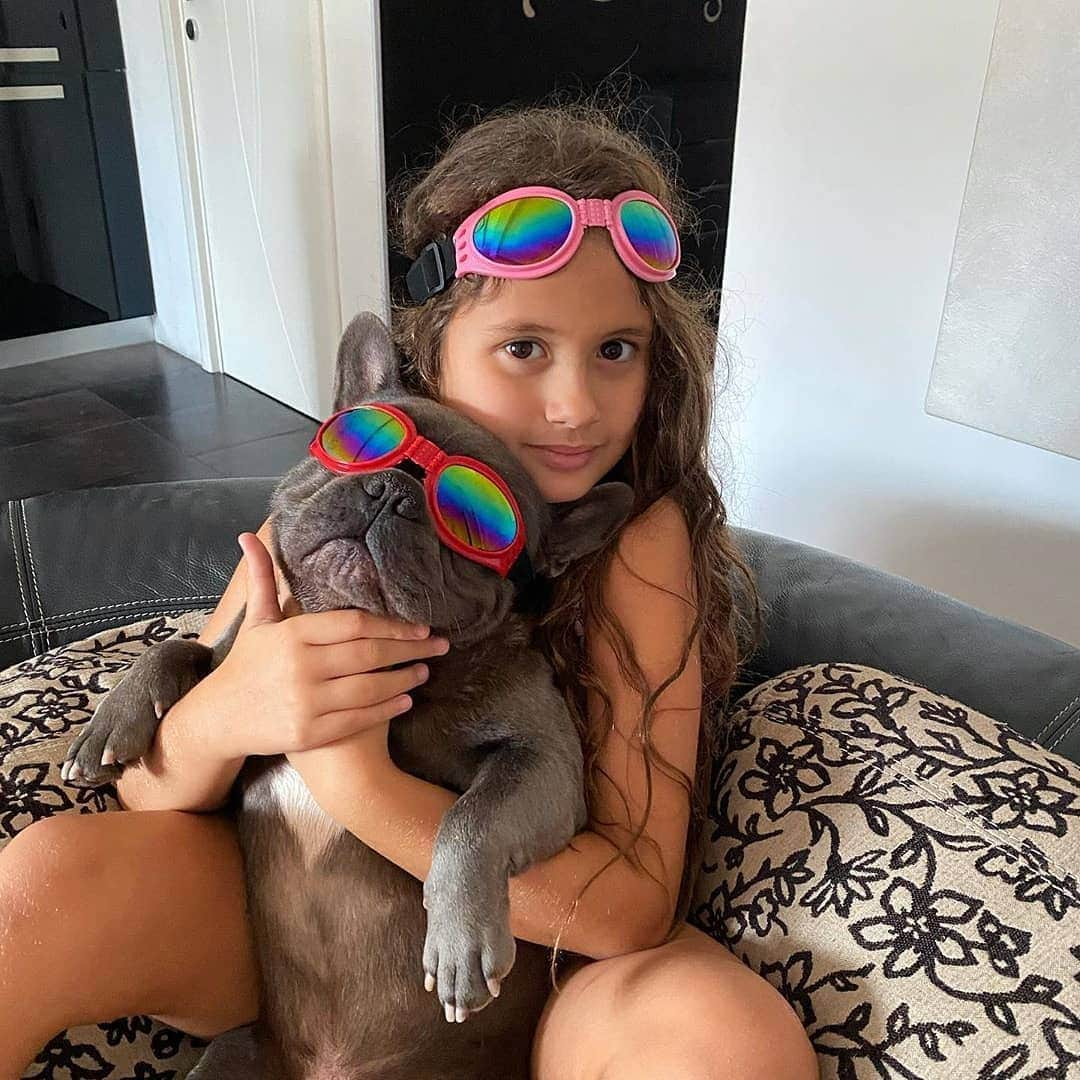 French Bulldogさんのインスタグラム写真 - (French BulldogInstagram)「Lana & Brka sporting French Bulldog Adjustable Glasses by @frenchie.world 🕶🙋‍♀️🐕 @lanaprincipessa . . . . . #frenchie #frenchies  #französischebulldogge #frenchbulldog #frenchbulldogs #dog #dogsofinstagram #frenchies1 #bully #bulldog #bulldogfrances #フレンチブルドッグ #フレンチブルドッグ #フレブル #ワンコ #frenchiesgram #frenchbulldogsofinstagram #ilovemyfrenchie #batpig #buhi #squishyfacecrewbulldog」9月23日 20時01分 - frenchie.world