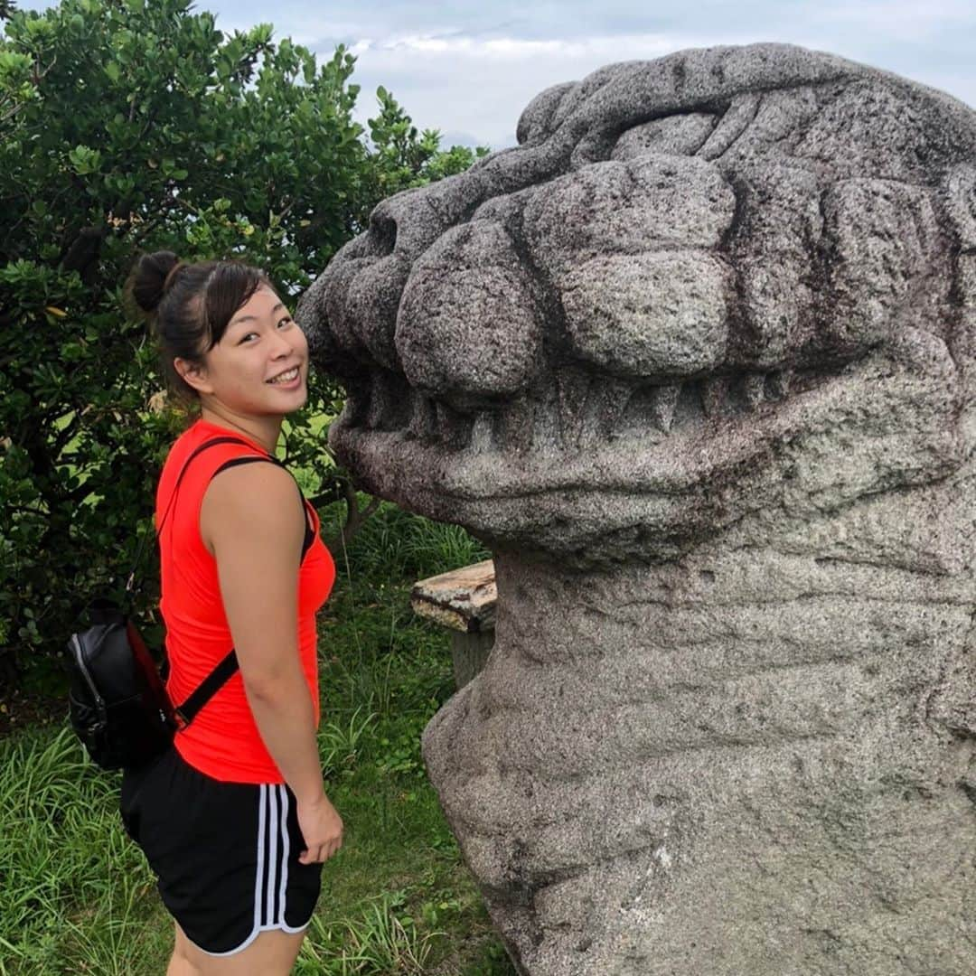 植草歩さんのインスタグラム写真 - (植草歩Instagram)「ゴジラと私🦧❤️」9月23日 20時08分 - ayayumin0725