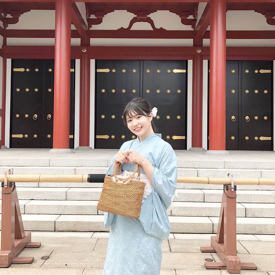 琴子のインスタグラム：「ゆかたまじっく🍃」