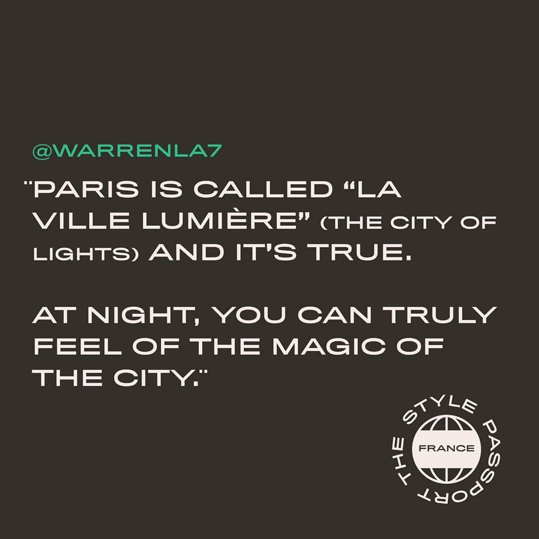 I.T IS INSPIRATIONさんのインスタグラム写真 - (I.T IS INSPIRATIONInstagram)「T H E  S T Y L E  P A S S P O R T  📍Paris, France Vol. 3 – The Parisian, Redefined @warrenla7  - A beautiful city of monumental history and architecture, Paris is where art, fashion and culture intertwine. Guiding us is Warren, a rising face in street style with an affinity for the audacious. Discover his introspective view on the enthralling city and his pursuit of self-expression. - · Favourite spots · Le Marais, because it’s THE fashion district of Paris. You won’t find better. You can enjoy drinks and food in front of the Eiffel Tower at Le Champs de mars, and of course Le Sacré Coeur for its charming Parisian streets and cobblestone roads.  - · Style of people in your city? · Paris is called “The Capital of Fashion”, but sometimes I don’t find this true. I feel people here dress pretty neutral. But the place you can find different styles is in Le Marais. Here you will find people wearing Balenciaga, VETEMENTS, Y/Project – people assuming their bodies, their fashion. - · How does the city influence your style? · Having a “Parisian style” is not me and I don’t want this to be me. My style is eclectic and unconventional. I love to wear sportswear, streetwear, workwear – it all depends on my mood. You can’t go wrong with oversized clothing, worked silhouettes and good fabrics. - · Favourite Designers · Demna Gvasalia (Balenciaga & Vetements), and Craig Green - Learn more about the “Streetwear Bearded Guy’s” top spots on The Style Passport. Coming soon on ITeSHOP.com. - #ITHK #ITisInspiration #ittoo #TheStylePassport #ITeSHOP #tripadvisor #ITeSHOPxTripadvisor #AMI #Jacquemus #MaisonMargiela #OAMC #APC #tabi #fashion #travel #Parisianstyle #Parisfashion #OOTD」9月23日 20時13分 - ithk