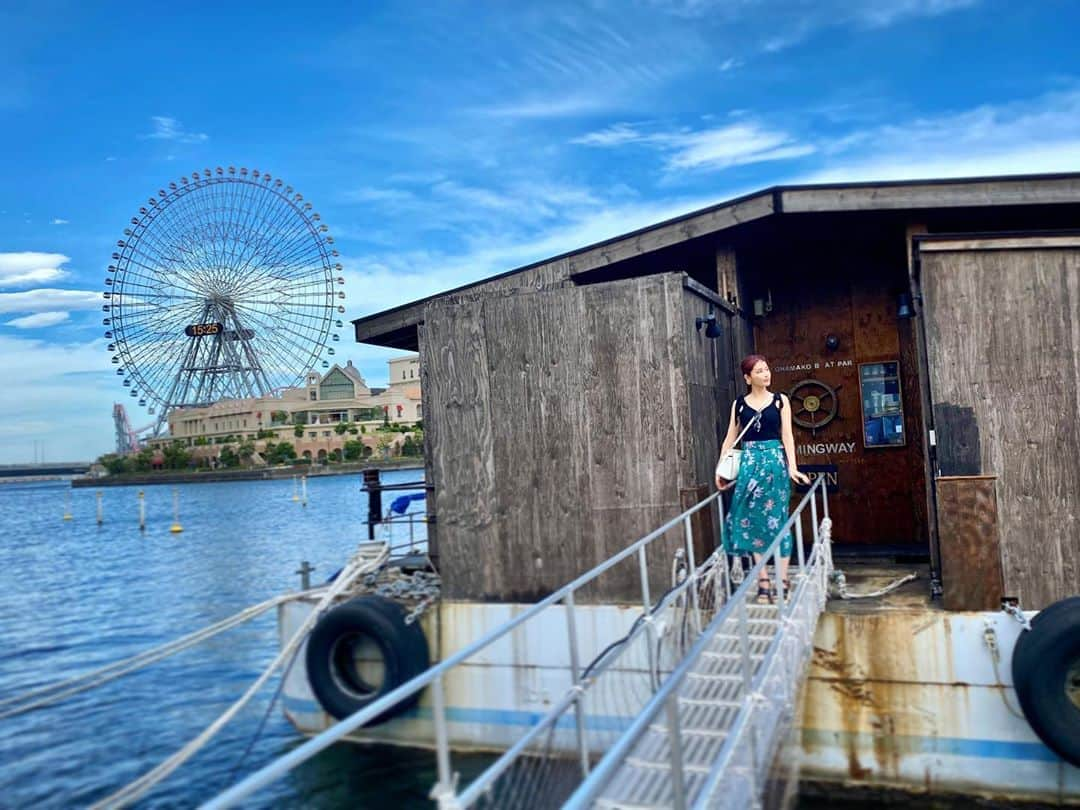 横町ももこさんのインスタグラム写真 - (横町ももこInstagram)「💖 . みなとみらい🎡💕 . . #dayoff#シルバーウィーク#昼からビール #sunnyday #holiday #happyholidays #4連休 #みなとみらい#ヘミングウェイ#横浜カフェ #横浜グルメ#yokohama#横浜港 #インスタ映え#眺めのいいカフェ #goodview #テラスカフェ #いきなりマリッジ4 #いきなりマリッジ #いきマリ #AbemaTV #アベマTV #横町ももこ」9月23日 20時28分 - momochadayo