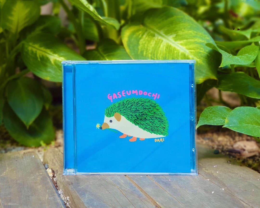 ダリ のインスタグラム：「🦔💽❤️」