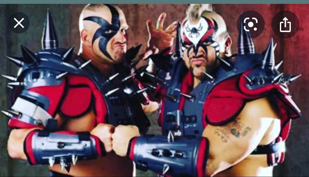 ハルク・ホーガンのインスタグラム：「RIP Animal,love you my brother, I know you and Hawk have a lot of unfinished business to take care of! God speed and blessings to your beautiful family,one love4Life. HH」
