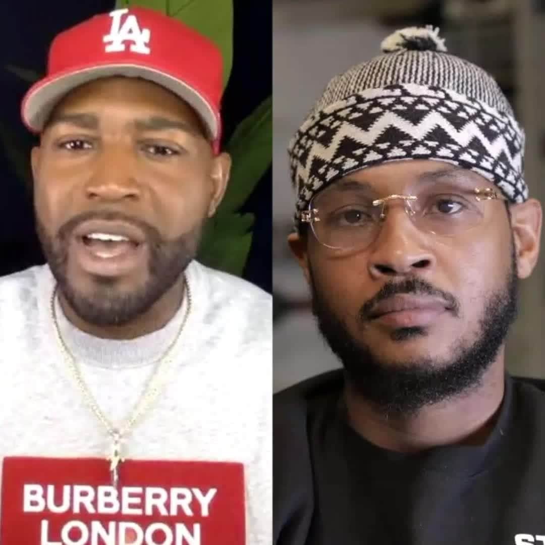 カーメロ・アンソニーのインスタグラム：「Had a great conversation with @karamo about his perspective on parenting, activism, and being your authentic self. Check out the full video on my YouTube page. #WhatsInYourGlass #STAYME7O  http://bit.ly/MeloKaramo」