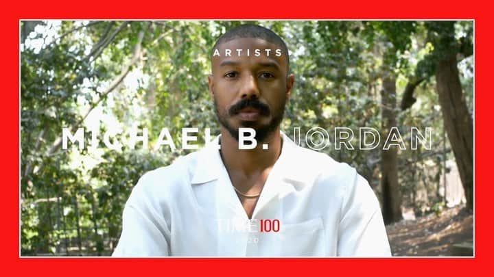 マイケル・B・ジョーダンのインスタグラム：「#TIME100」