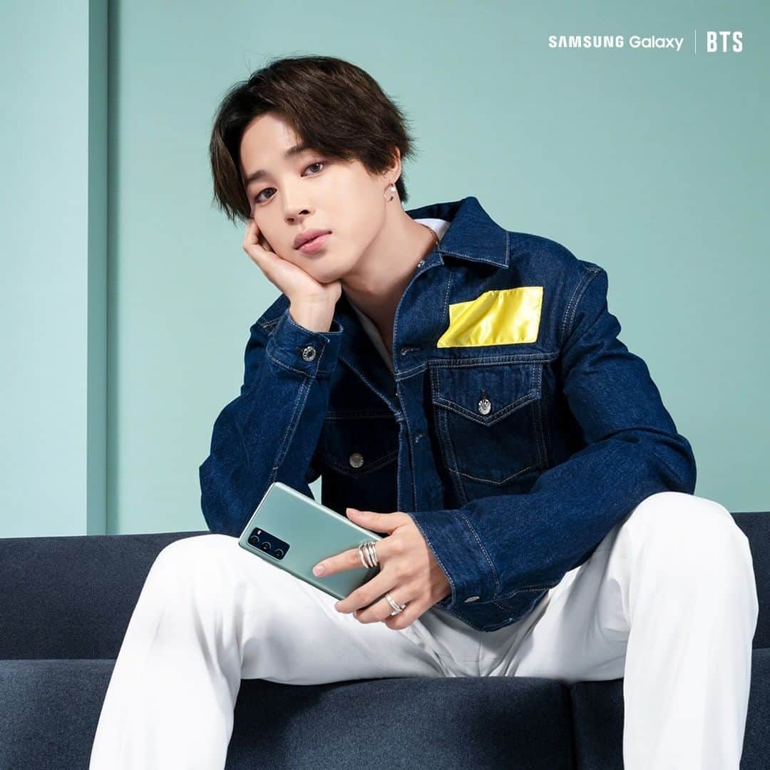 Samsung Mobileさんのインスタグラム写真 - (Samsung MobileInstagram)「Just in from #SamsungEvent: BTS’s #Jimin keeps it fresh with #GalaxyS20FE in Cloud Mint. #GalaxyxBTS @bts.bighitofficial」9月24日 1時20分 - samsungmobile