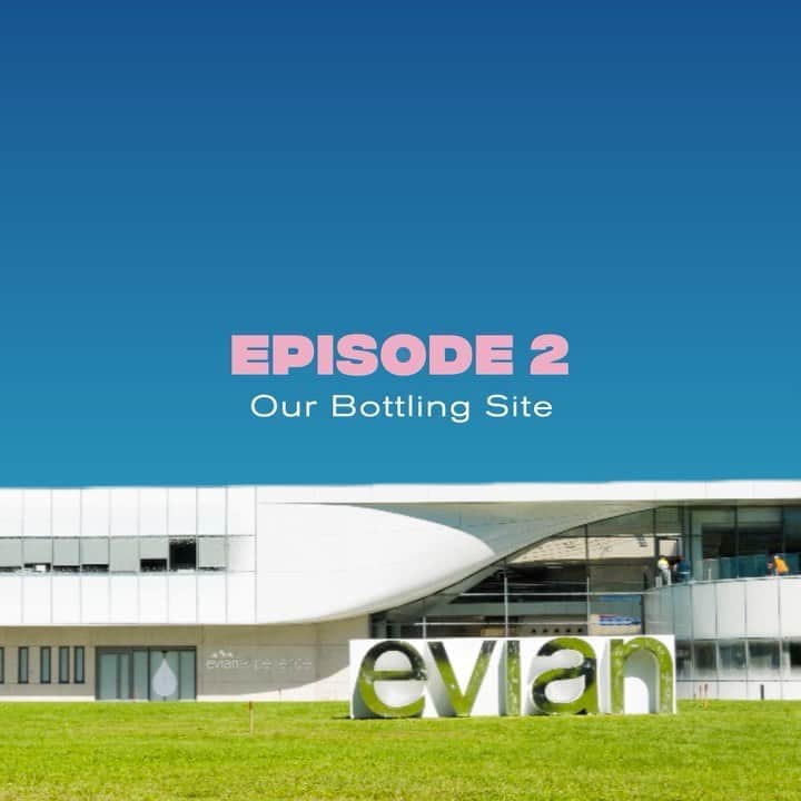 evianのインスタグラム