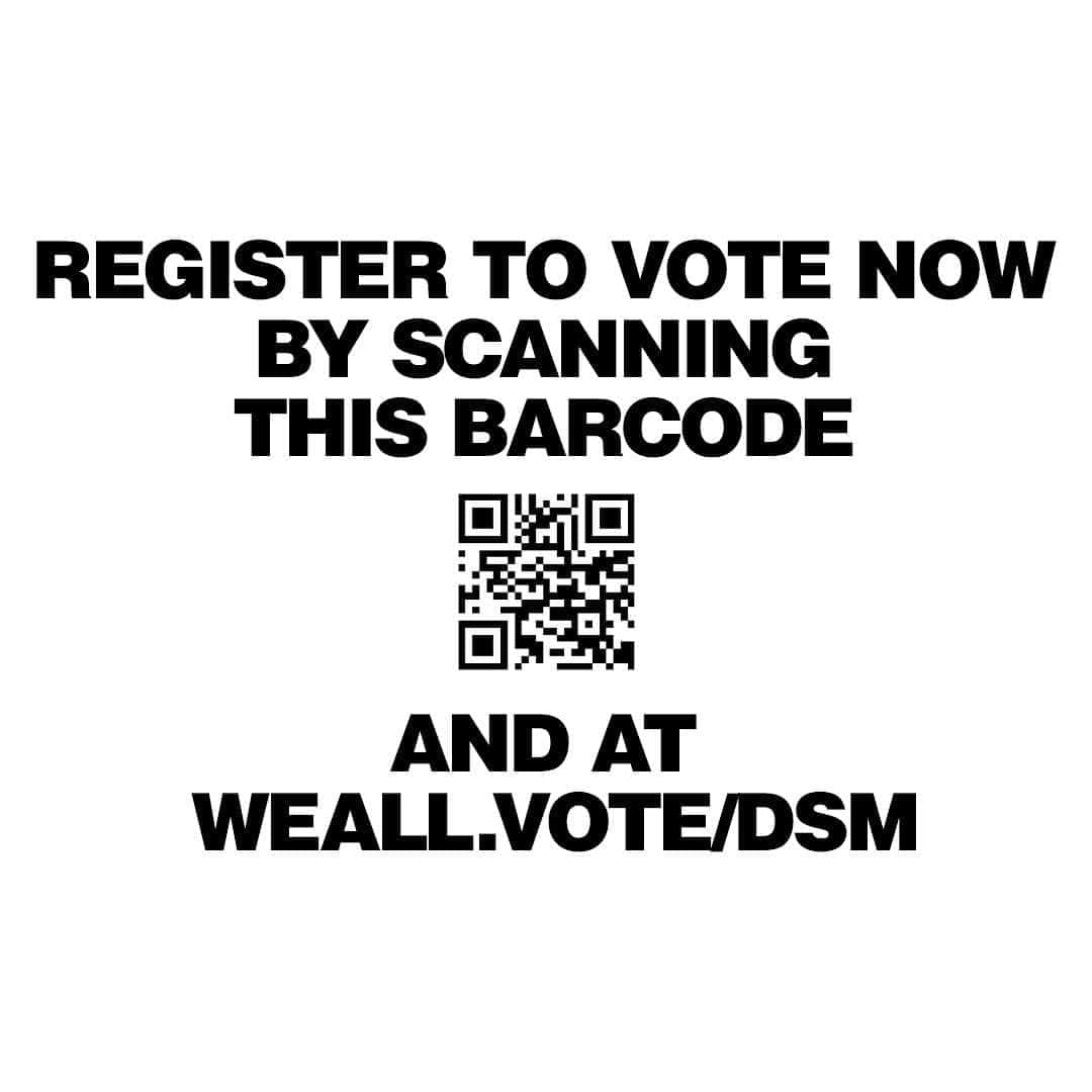 Stüssyのインスタグラム：「We Can Change The World Together When We All Vote With DSM New York and Los Angeles.  In 2016, the election was effectively decided by fewer than 80,000 people in three states. During the mid-term elections in 2018, even with the largest youth turnout for a midterm election in decades, two thirds of young people still did not vote.  Ahead of this election, DSM has asked its community in the USA to join us in educating, raising awareness and creating a call to action around registering and making a plan to vote by designing a single item that reflects a voting message of their choosing.  DSM has realized this project in partnership with When We All A Vote – a non-profit, nonpartisan organization on a mission to increase participation in every election – and Good Service NYC.  100% of profits will be donated back to When We All Vote for their work in this and forthcoming elections.  Launching Saturday September 26th in-store and online.  We have the power to impact the direction of this country by voting. We must get out and vote in November because every voice matters.  @doverstreetmarketnewyork  @doverstreetmarketlosangeles  @whenweallvote  @goodservice.nyc」