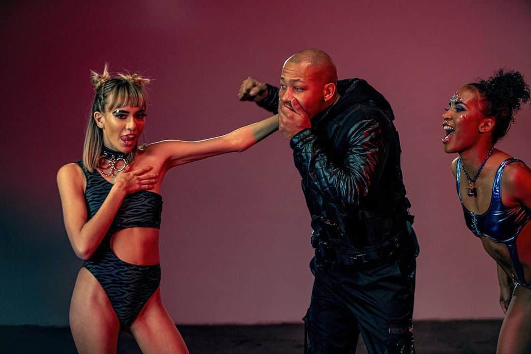 Janice Griffithのインスタグラム：「consensually bullying @rickybehavior with @thedemisutra for @playground2.0」