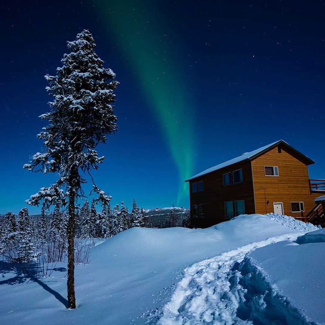 Lonely Planetのインスタグラム：「Seeing the northern lights can be one of the greatest thrills in nature.   📷Capturing the elusive aurora borealis on camera can be a bit tricky though. Luckily we've put together a few tips should know before you set off on your aurora adventure.  Visit our profile to see the guide.」