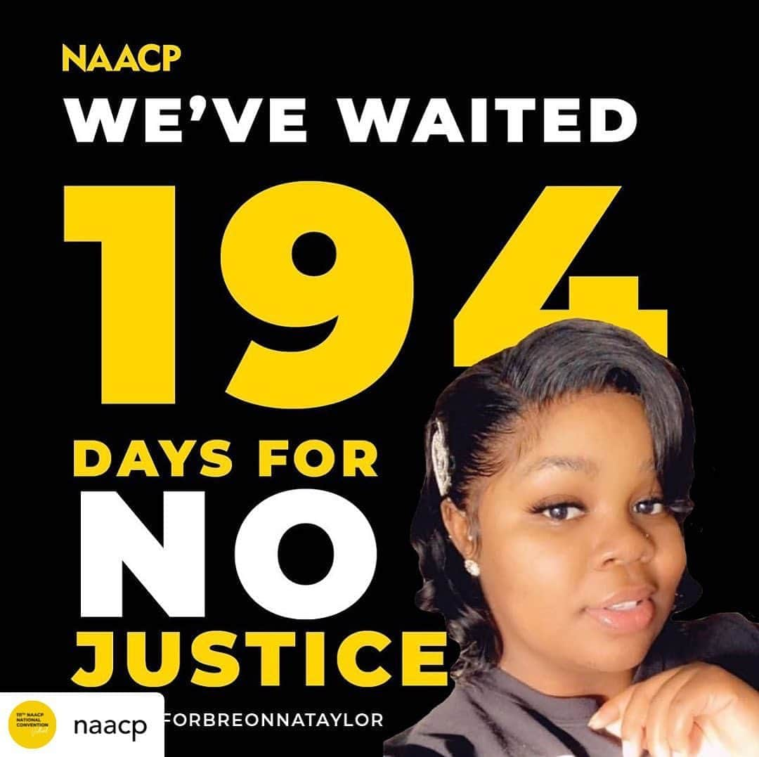 カーステン・ヴァングスネスさんのインスタグラム写真 - (カーステン・ヴァングスネスInstagram)「Posted @withregram • @naacp The injustice we’re witnessing at this moment can be sensed throughout the nation. It is unacceptable that, once again, culpability has eluded those guilty of state-sanctioned murder. #BreonnaTaylor」9月24日 6時24分 - kirstenvangsness