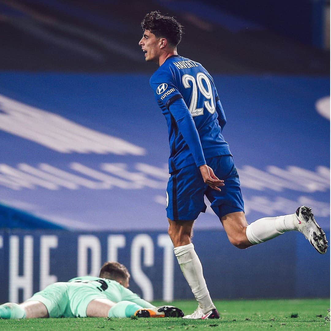 カイ・ハフェルツさんのインスタグラム写真 - (カイ・ハフェルツInstagram)「💪🏻💙 @chelseafc」9月24日 7時02分 - kaihavertz29