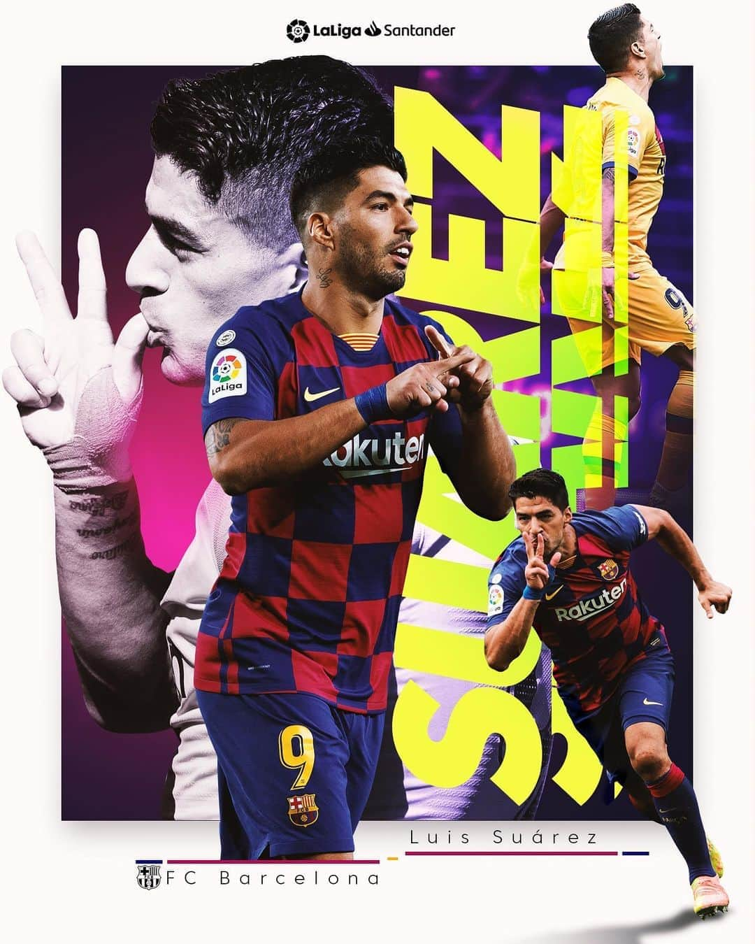 LFPさんのインスタグラム写真 - (LFPInstagram)「@luissuarez9: history made at @fcbarcelona! 💯 • #Luis #Suarez #Barça #LaLiga #LaLigaSantander」9月24日 7時04分 - laliga