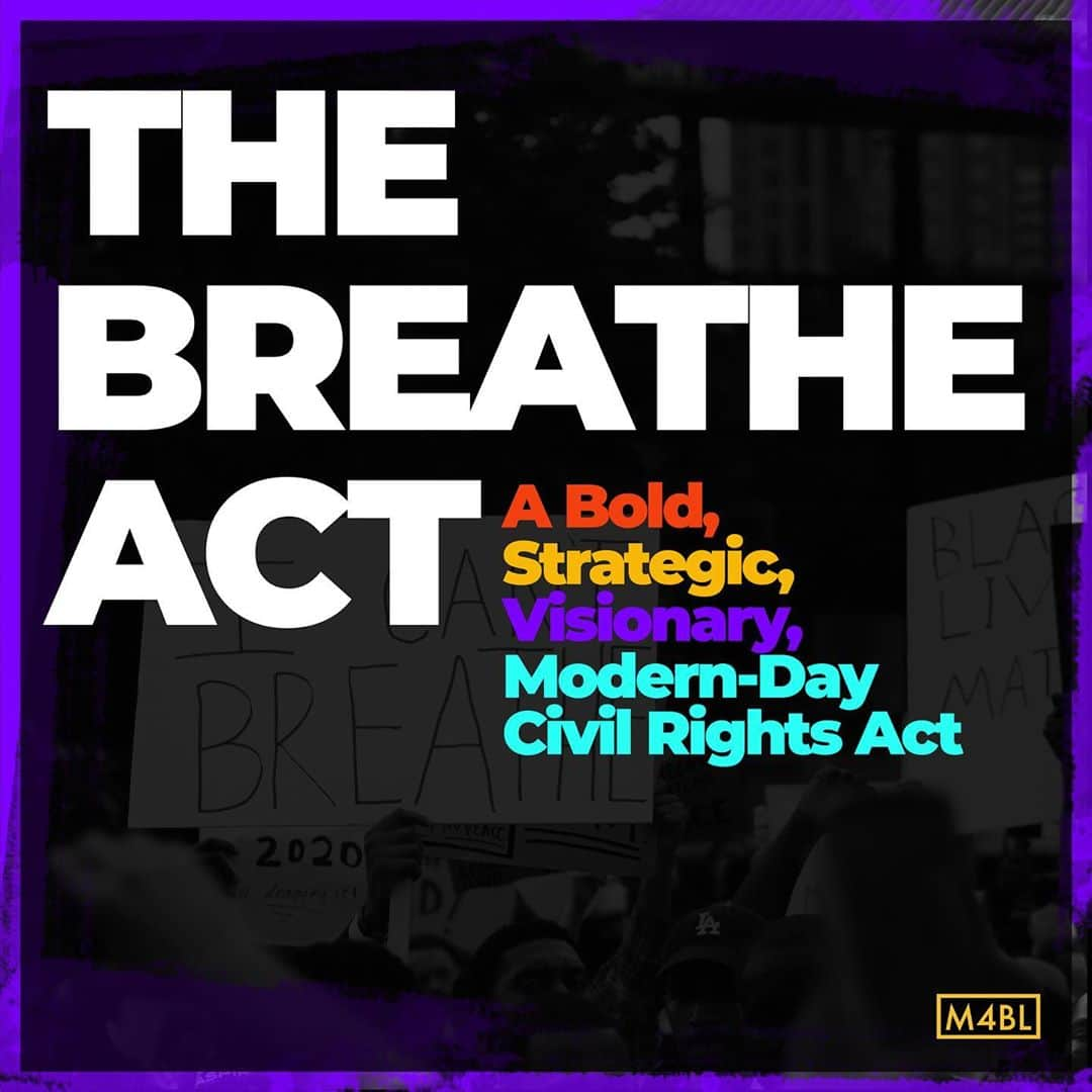 タヴィ・ゲヴィンソンさんのインスタグラム写真 - (タヴィ・ゲヴィンソンInstagram)「The BREATHE Act needs 100,000 total community co-sponsors by September 30 *one week from today* to convince Members of Congress to introduce and support this bill. It's the first federal piece of legislation created and endorsed by the Movement for Black Lives, and a revolutionary vision of public safety. Go to BREATHEact.org to read it and add your name, and receive updates from @mvmnt4blklives for further action.  #BREATHEact」9月24日 8時03分 - tavitulle