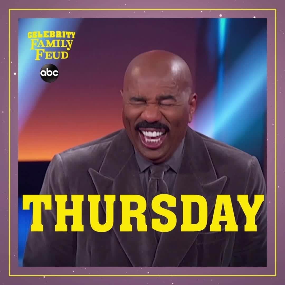 アメリカン・ブロードキャスティング・カンパニーのインスタグラム：「✨THURSDAYS✨ are stepping into the spotlight with all-new episodes of #CelebrityFamilyFeud starting tomorrow!」