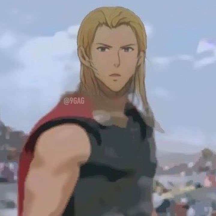 9GAGさんのインスタグラム写真 - (9GAGInstagram)「Avengers with Snapchat anime filter #avengers #marvel #animefilter #9gag」9月24日 19時00分 - 9gag