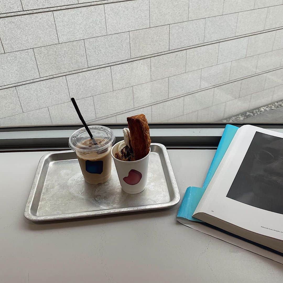 前田イブのインスタグラム：「． #東京都現代美術館 #二階のサンドイッチ #東京カフェ#清澄白河カフェ」