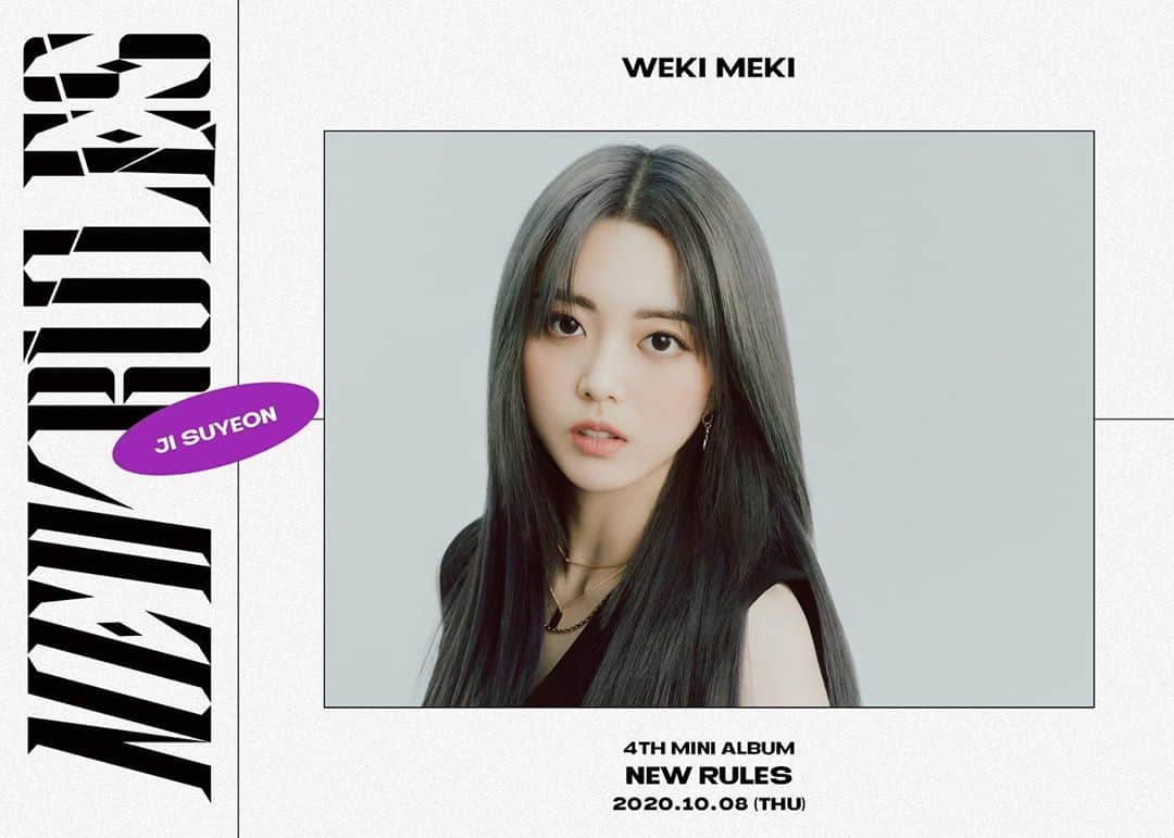 Weki Mekiさんのインスタグラム写真 - (Weki MekiInstagram)「[#위키미키] Weki Meki 4th Mini Album <NEW RULES> Concept Photo #1 Break ver. 📝  2020.10.08 6PM Coming Soon 💥  #WekiMeki #NEW_RULES #JISUYEON」9月24日 18時15分 - weki_meki