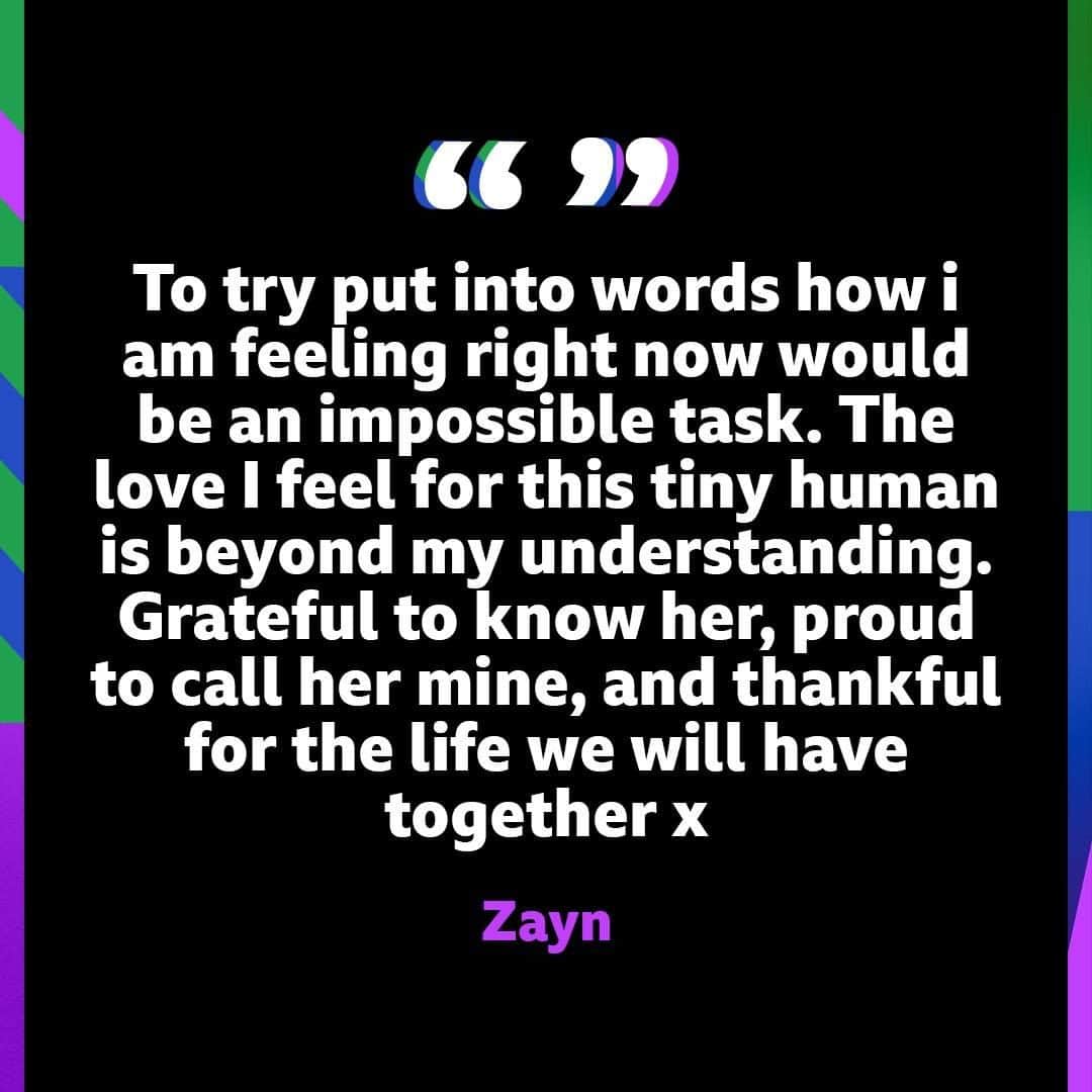 BBC Radioさんのインスタグラム写真 - (BBC RadioInstagram)「💖🥺 Congrats Zayn & Gigi 🥺💖」9月24日 18時22分 - bbcradio1