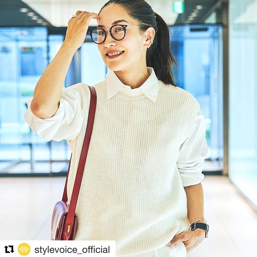 亀恭子のインスタグラム：「STYLEVOICE.COM （@stylevoice_official） コラムの連載 ファッション&美容、今気になるモノ・コトについてお話させて頂いてます。  スタイリスト亀恭子の「流行通販」 今回は「Aresense」の秋冬新作アイテムをご紹介。  今の気分にまさにストライクゾーンな 機能的で美しい服。 実際に私が着てみて、その魅力をお話させてもらってます。  ちなみに着用した姿の参考までに… 私の身長は164cm弱です。  STYLEVOICE.COM(@stylevoice_official ） ぜひ読んでください。  #stylevoice #スタイルヴォイス #Aresense  #Repost @stylevoice_official with @get_repost ・・・ . 身にまとう事で自信が持てるストレスフリーな服がコンセプトで、人気急上昇中の“Aresense(アーセンス)“ 「洗練された日常服で、今の気分にぴったりなブランドなんです」と話してくれた、スタイリスト亀恭子さん @kame_kyo に“Aresense“の新作秋服の着こなし提案を伺いました。﻿ ﻿ ぜひストーリーから﻿ CHECKしてみてくださいね✨﻿ ﻿ #STYLEVOICE﻿ #スタイルヴォイス﻿ #亀恭子﻿ #コーデ﻿ #ワントーンコーデ﻿ #Aresense﻿ #アーセンス」