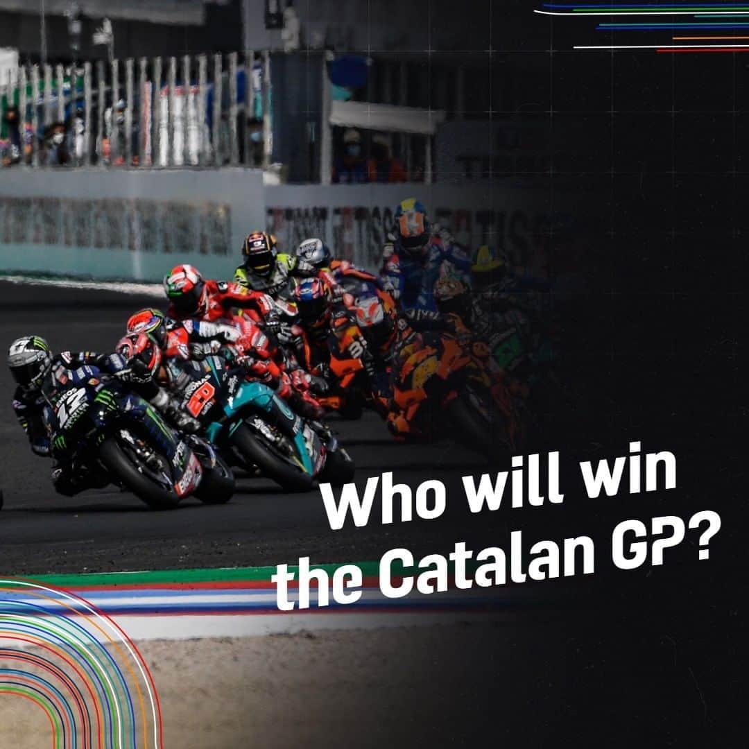 MotoGPさんのインスタグラム写真 - (MotoGPInstagram)「Who's your money on for the #MotoGP victory at the #CatalanGP? 🏁 Let us know your thoughts! ⬇️」9月24日 18時54分 - motogp