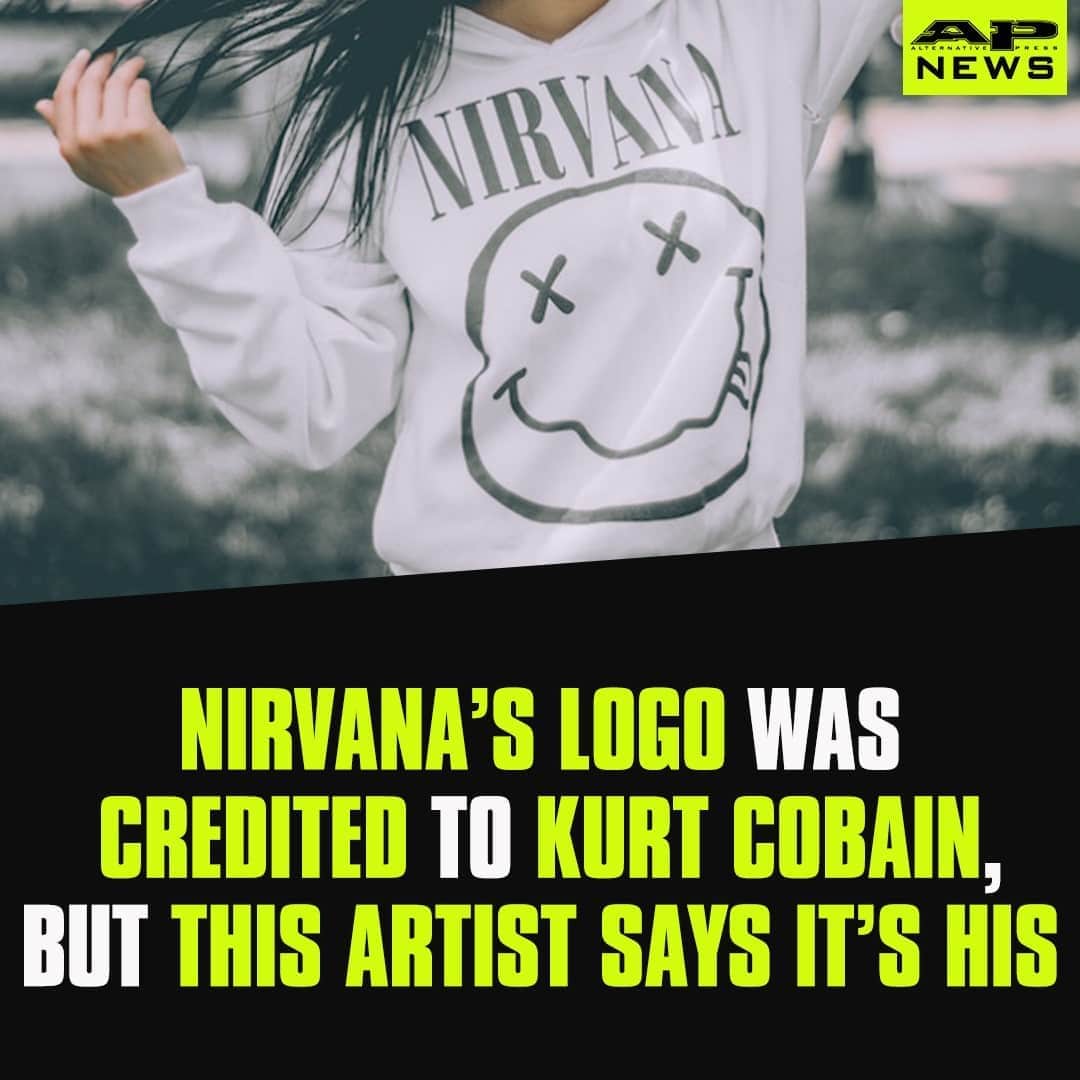 Alternative Pressさんのインスタグラム写真 - (Alternative PressInstagram)「Kurt Cobain has always been credited for the creation of Nirvana’s iconic smiley face logo, but this artist says it’s his⁠ LINK IN BIO⁠ .⁠ .⁠ .⁠ #nirvana #kurtcobain #nirvanalogo #nirvanasmileyface #smileyfacelogo #altpress #alternativepress」9月24日 10時30分 - altpress