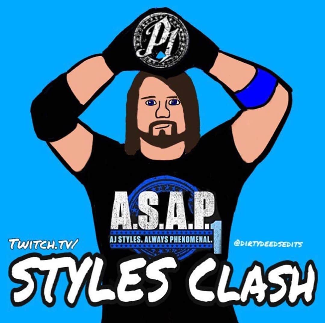 アレン・ジョーンズのインスタグラム：「Streaming in 30 minutes, that’s 10pm on twitch.tv/Stylesclash」