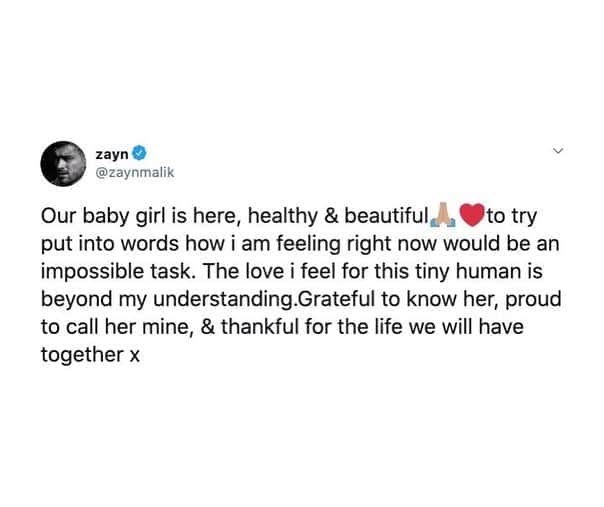 MTVさんのインスタグラム写真 - (MTVInstagram)「I AM CRYING TEARS OF JOY because @zayn and @gigihadid are officially parents to a baby girl!! My heart is exploding out of my chest. 💕🥺」9月24日 11時02分 - mtv