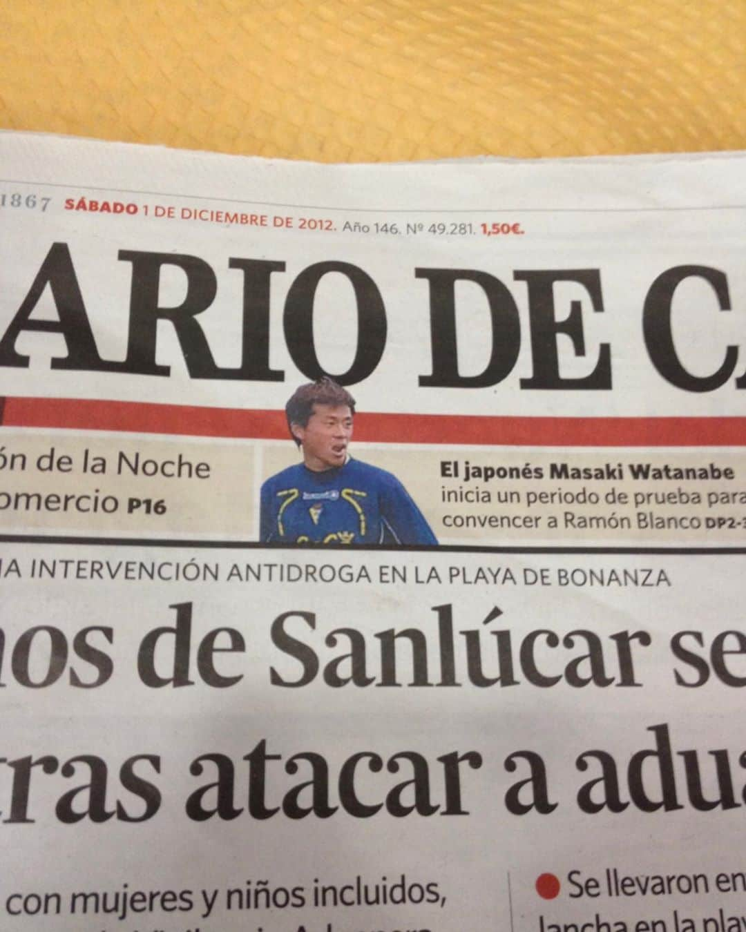 渡邉将基さんのインスタグラム写真 - (渡邉将基Instagram)「In 2012, I was lucky enough to join the trial based training in Cadiz CF. Playing football in Europe was something I have always dreamed, so I have been grateful that this club gave me such a great opportunity.  My dream did not come true at that time to have a contract with them, but this experience with such a fantastic club and city has been giving me a motivation to keep playing football in a different country.  This year, Cadiz CF is promoted to the top-flight of Spanish League known as La liga and had the first win at the last weekend.  Congratulations and I hope this club to be more successful.  Vamos El Submarino Amarillo!!  #spain #laliga #cadiz #cadista #gagamilano #football #spainfootball #ligaespañola #megustaespaña #graciastodos」9月24日 11時59分 - masakiwatanabe1202