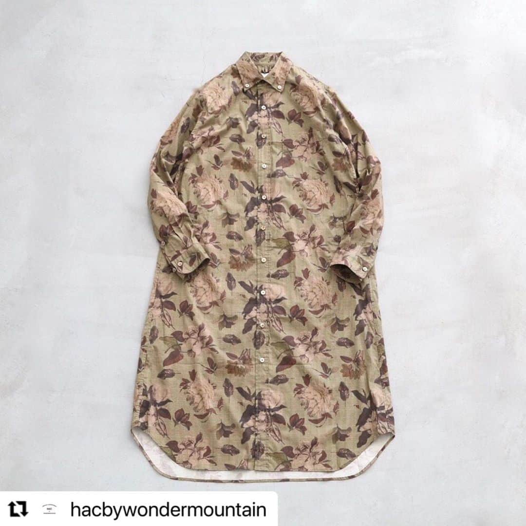 wonder_mountain_irieさんのインスタグラム写真 - (wonder_mountain_irieInstagram)「#Repost @hacbywondermountain with @make_repost ・・・ _ ［ 2020FW Collection ］ ts(s) / ティーエスエス "B.D. Shirt Dress - Flower On Glen Plaid Print Stretch Cotton Cloth" ￥34,100- _ 〈online store / @digital_mountain〉 https://www.digital-mountain.net/shopdetail/000000012405/ _ 【オンラインストア#DigitalMountain へのご注文】 *24時間注文受付 * 1万円以上ご購入で送料無料 tel：084-983-2740 _ We can send your order overseas. Accepted payment method is by PayPal or credit card only. (AMEX is not accepted)  Ordering procedure details can be found here. >> http://www.digital-mountain.net/smartphone/page9.html _ blog > http://hac.digital-mountain.info _ #HACbyWONDERMOUNTAIN 広島県福山市明治町2-5 2階 JR 「#福山駅」より徒歩15分 (水曜・木曜定休) _ #ワンダーマウンテン #japan #hiroshima #福山 #尾道 #倉敷 #鞆の浦 近く _ 系列店：#WonderMountain @wonder_mountain_irie _ #ts_s #ティーエスエス」9月24日 12時15分 - wonder_mountain_