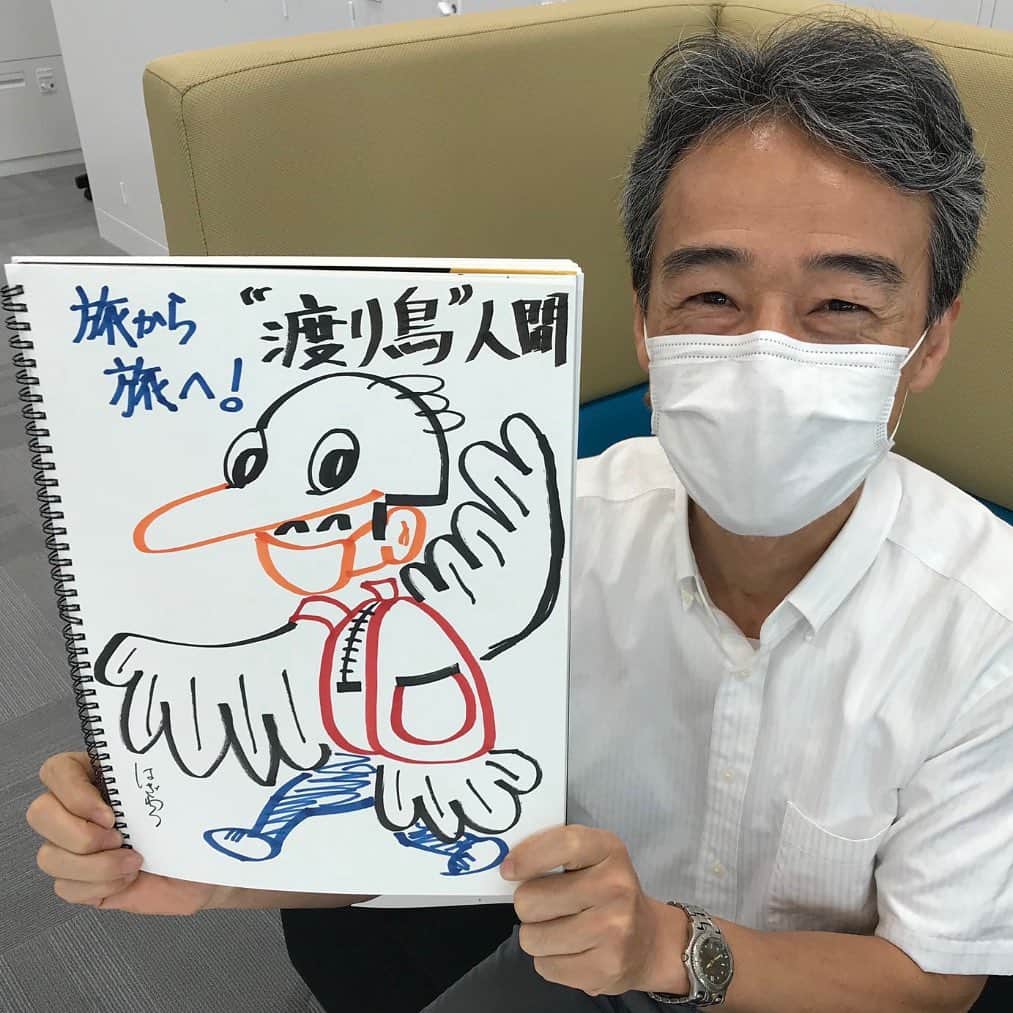 読売テレビアナウンス部さんのインスタグラム写真 - (読売テレビアナウンス部Instagram)「ytvアナウンサー陣も  #鳥人間 のイラストに挑戦！#澤口実歩アナ　#萩原章嘉アナ  #本野大輔アナ　の絵です。みなさんもぜひ描いてTwitterに投稿してみてくださいね！  9/26(土)13:30～14:55 「Iwataniスペシャル 鳥人間コンテスト2020 特別編～新たな挑戦～」 #読売テレビ 系で放送です。 #鳥人間コンテスト  @ytvBirdman」9月24日 12時18分 - ytvana_official