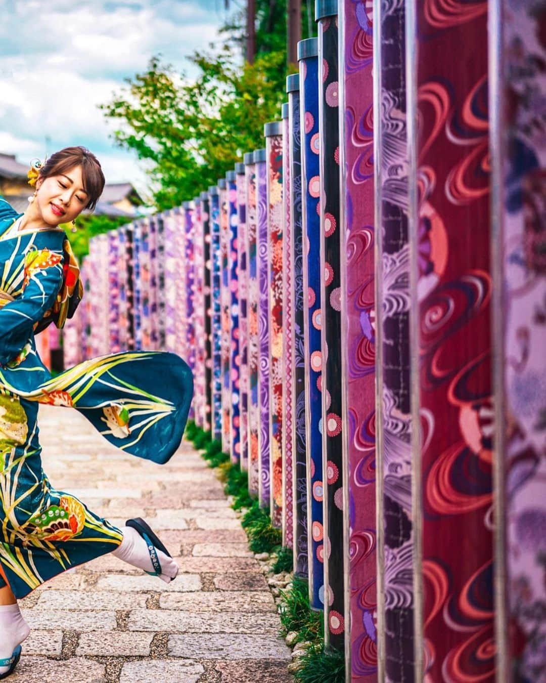 kenta_soyoungさんのインスタグラム写真 - (kenta_soyoungInstagram)「👘👘👘kimono forest🌳🌳🌳 . . . model: @kozuekawabe  coordinate: @kyotokimono_kyolan」9月24日 12時21分 - kenta_soyoung