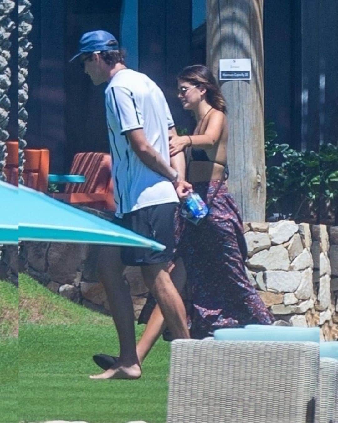 Just Jaredさんのインスタグラム写真 - (Just JaredInstagram)「Kaia Gerber and Jacob Elordi headed out for some sightseeing in Cabo San Lucas together today #KaiaGerber #JacobElordi Photos: Backgrid」9月24日 12時29分 - justjared