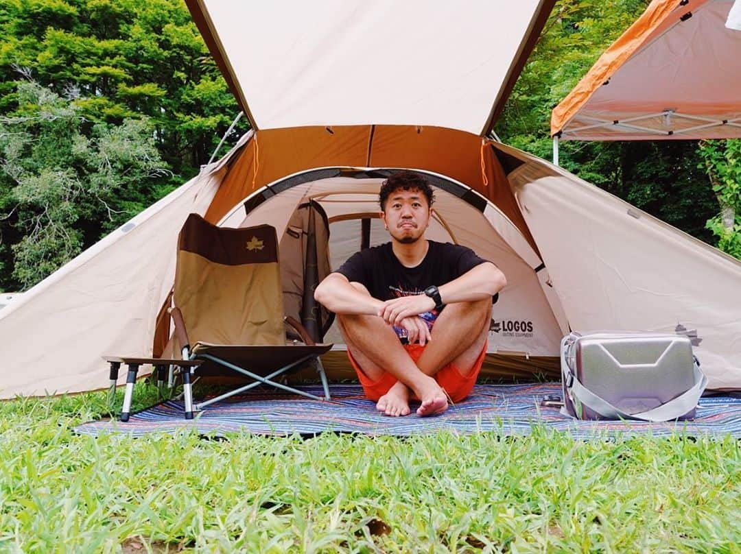 DEppaさんのインスタグラム写真 - (DEppaInstagram)「. . そう言えば . 新しい趣味を見つけたよ⛺️ . キャンプにドハマりしてますw . 夏の思ひ出📷🍉 . 目標はソロキャン🏕🔥 . #趣味 #キャンプ #Camp #ソロキャン #メシがめちゃくちゃ美味い #LOGOS #キャンプが好きな人多いよね〜 #オススメのキャンプ場 #オススメアイテム #このビギナーキャンパーに色々教えてくださいませ #すでに沼 #ギア沼 #ギア沼の恐ろしさよ笑」9月24日 13時00分 - deppa_shikuramen