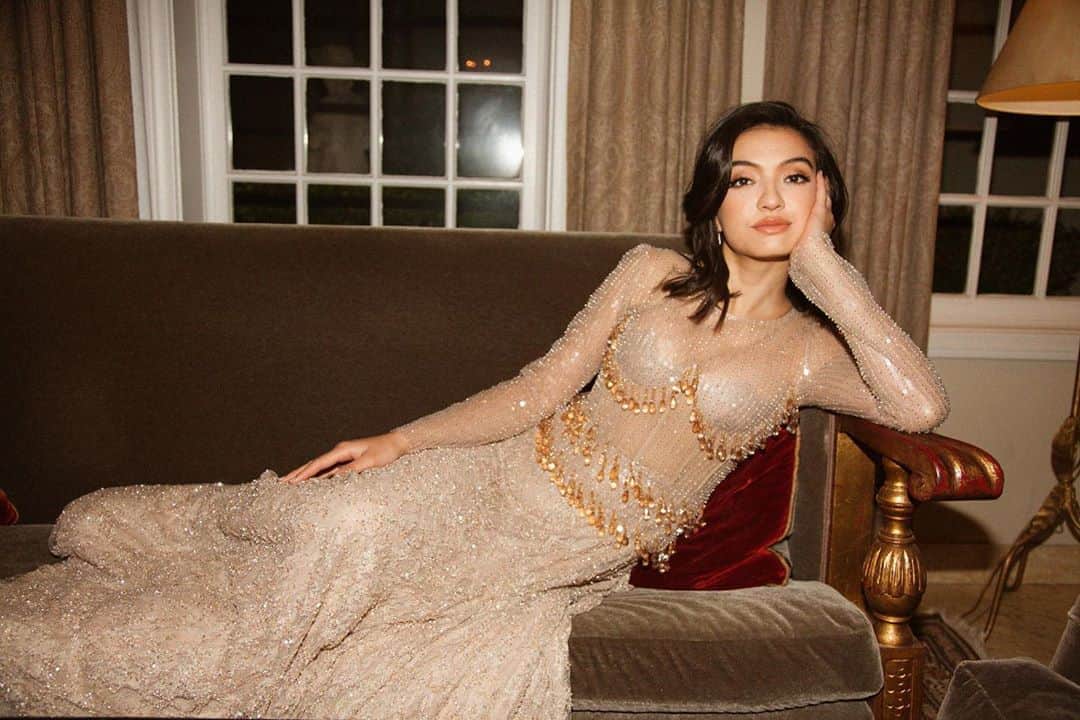 ラライン・シャーのインスタグラム：「Waiting to go back to La la land... Oscar, where art thou?   Snapped by @davidlekach on film, @🏡 in feb  #2020 #100daystill2021」