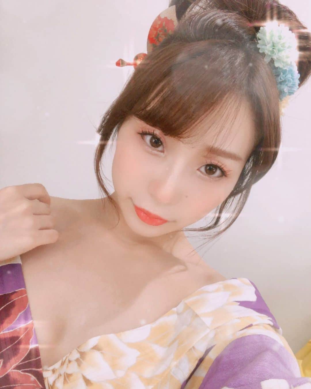 のインスタグラム：「👘💕  #花魁 #ゲーム撮影」