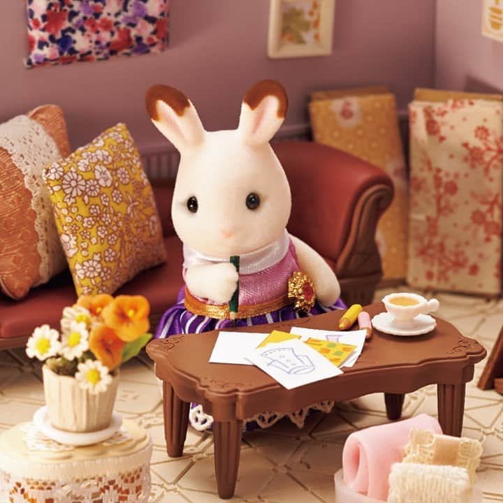 シルバニアファミリー ショコラウサギのおじいさん おばあさん