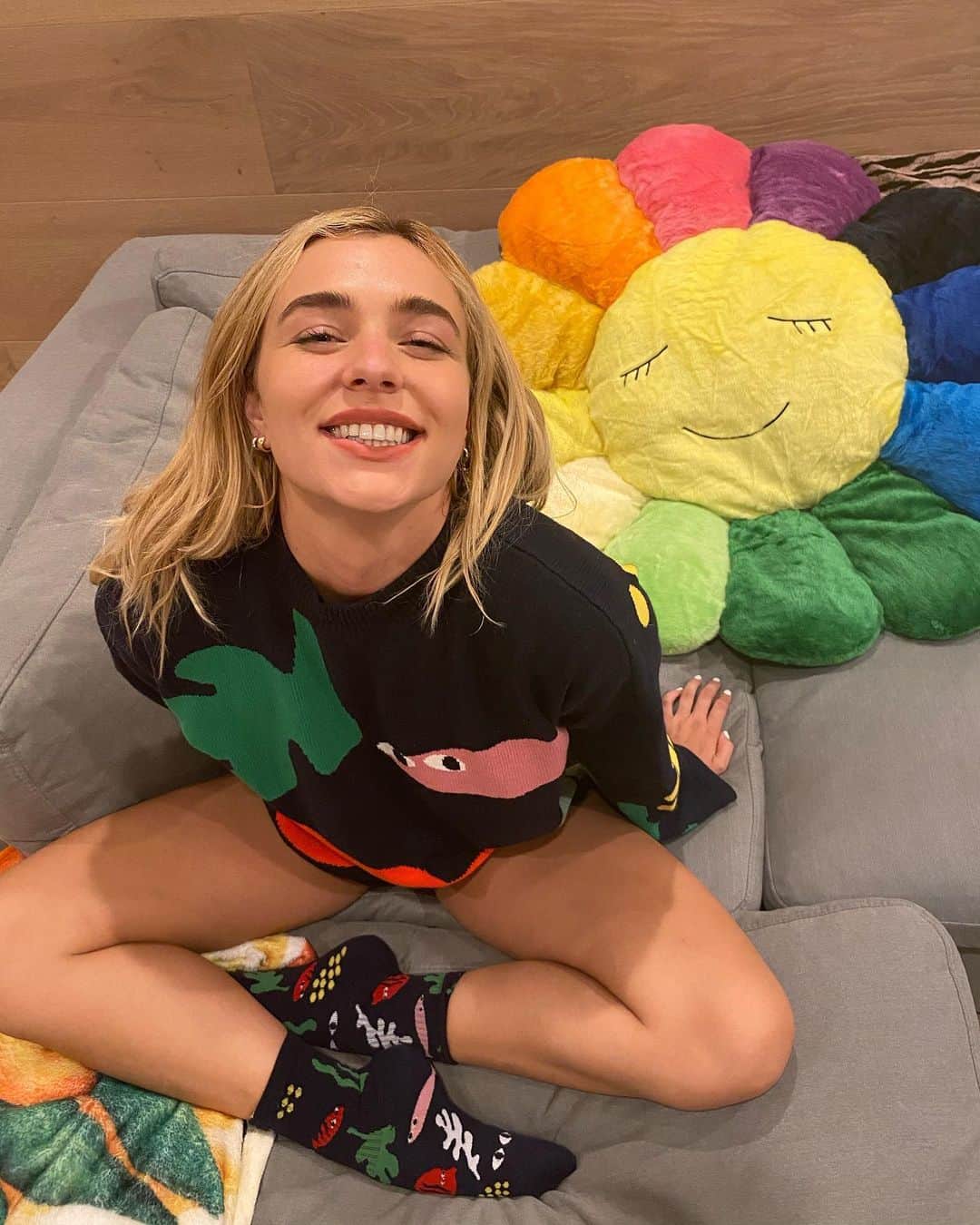 マティー・ノイズのインスタグラム：「😁🌈」