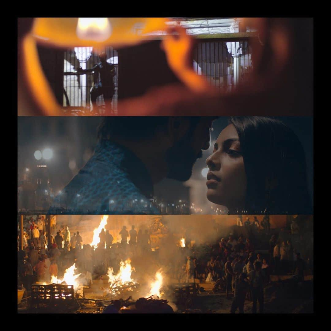 ジェシー・カーマイケルのインスタグラム：「Go to @2minutemovies for new short benefiting the Red Cross Western Wildfires Relief Fund. Please donate. Link in Bio. This is a collaboration with filmmaker @justinbastien featuring footage from the 2019 Diwali Festival in India... The traditional celebration of the triumph of light over darkness... with original scores from #oumikapila @homay.s @jesseroyal and @dimitriwalker ENJOY! #framez」