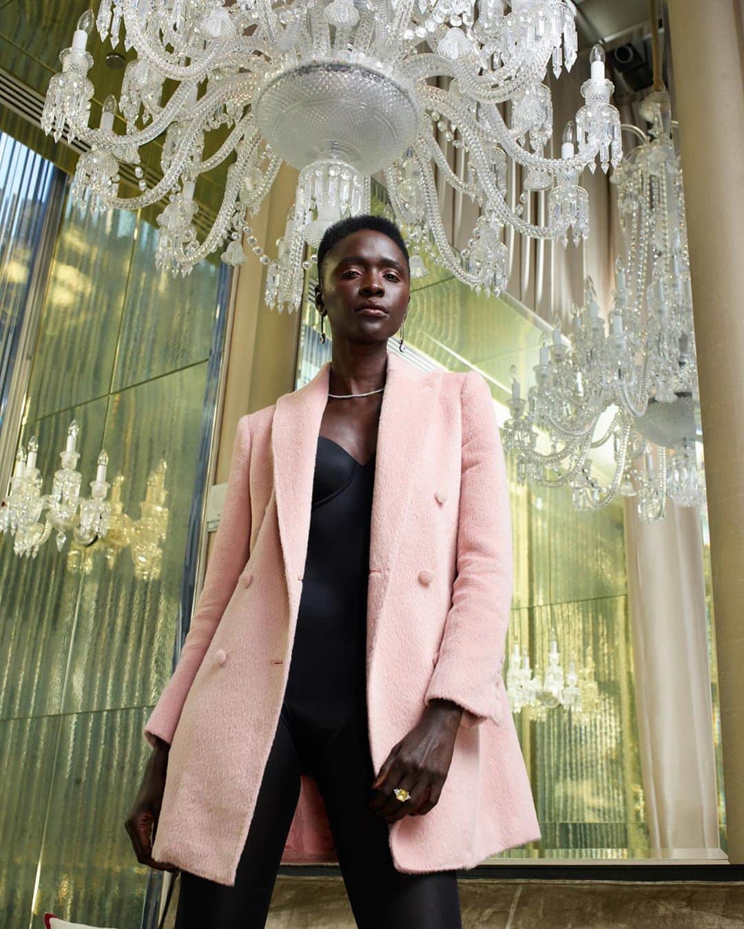 Fashion Weekのインスタグラム：「Pretty in pink 💗 One of the looks from @frere's Spring 2021 collection, shown digitally at #NYFW.」