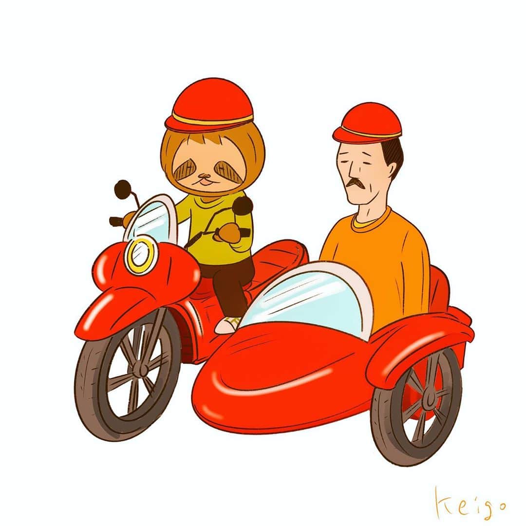 keigoのインスタグラム：「🛵」